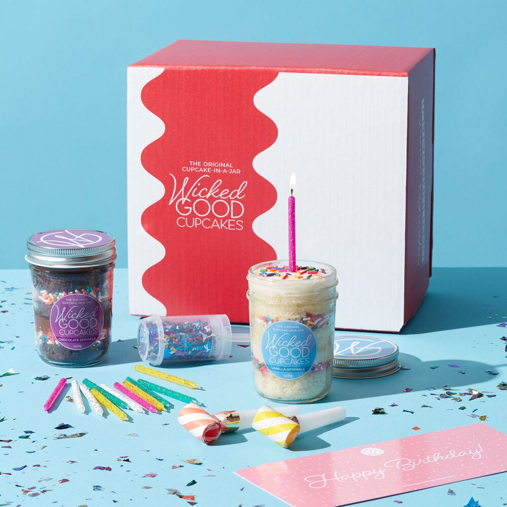 Birthday Mix & Match Cupcake Jar 2-Pack |  Birthday Mix & Match Cupcake Jar 2-Pack