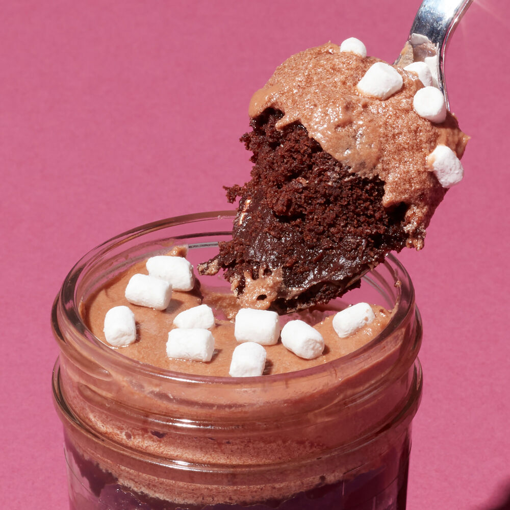Alternate view of Hot Cocoa Cupcake Jar image number null