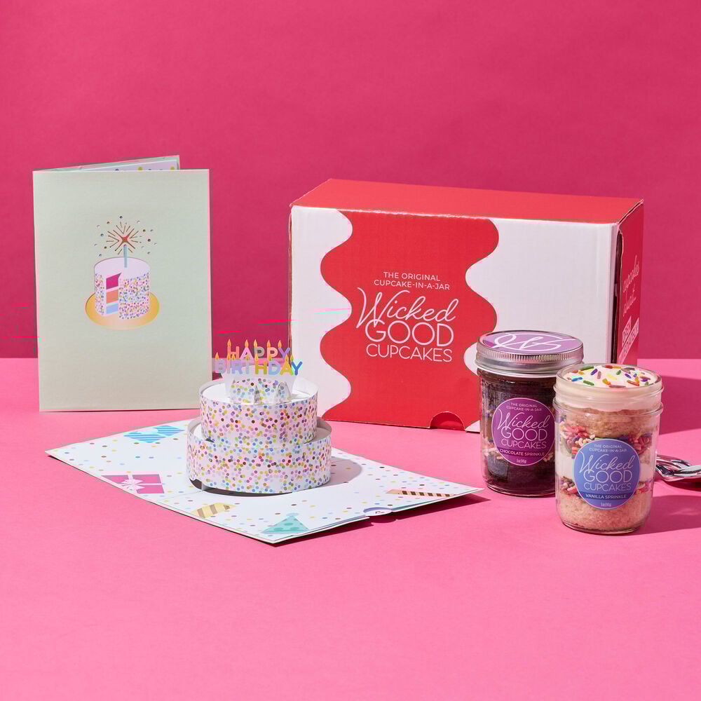 Mix & Match Birthday Cupcake 2-Pack with Lovepop Card |  Mix & Match Birthday Cupcake 2-Pack with Lovepop Card