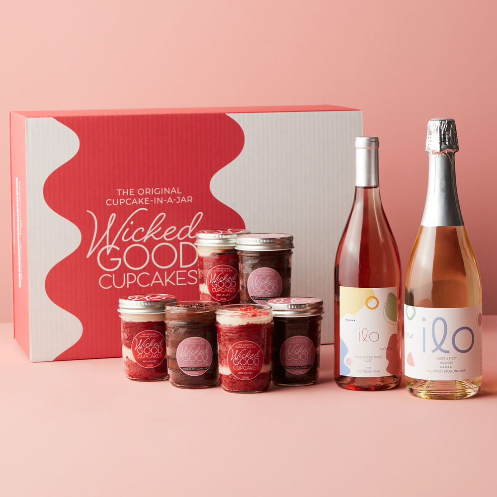 Cupcake 6-Pack &amp; Ros&eacute; + Moscato |  image number null