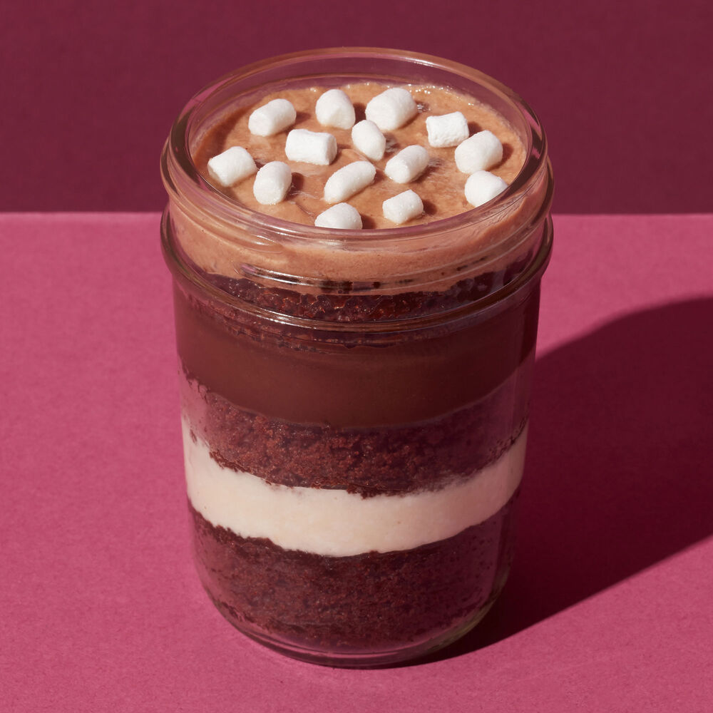 Hot Cocoa Cupcake Jar