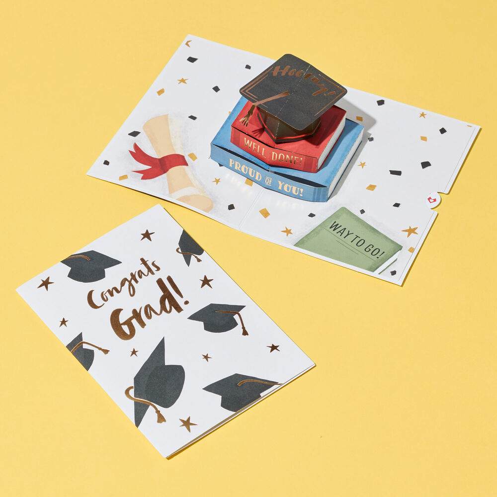 Mix &amp; Match Graduation Cupcake 2-Pack with Lovepop Card |  image number null