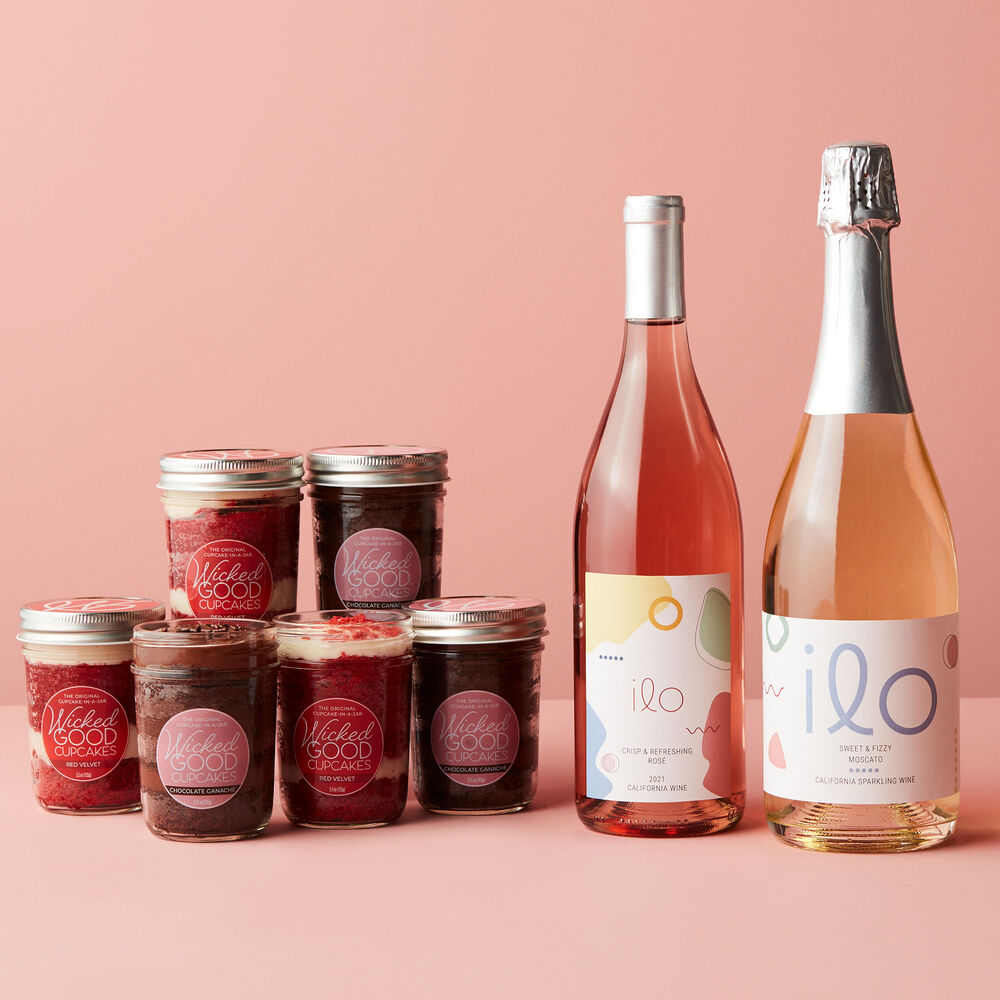 Cupcake 6-Pack &amp; Ros&eacute; + Moscato | 