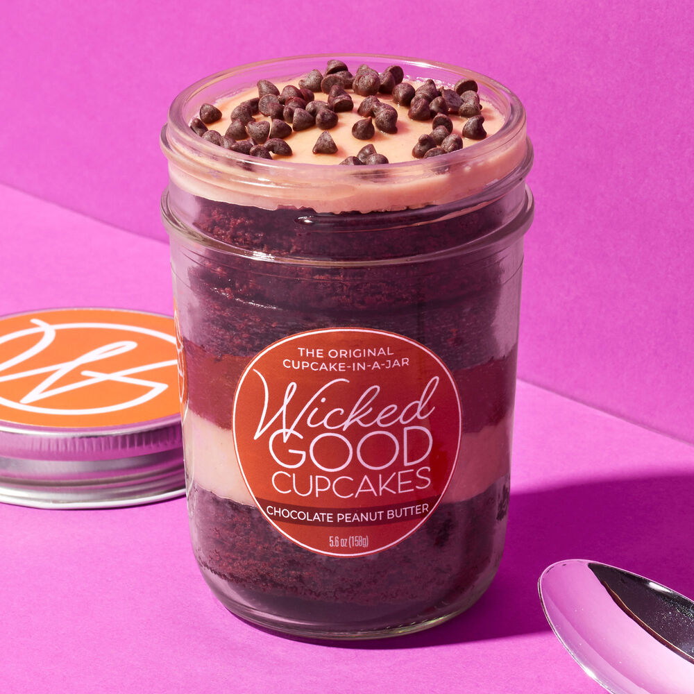 Alternate view of Chocolate Peanut Butter Cupcake Jar image number null
