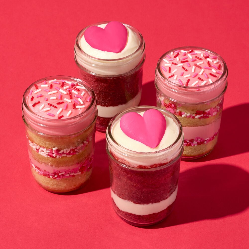 Valentine&rsquo;s Day Cupcake 4-Pack