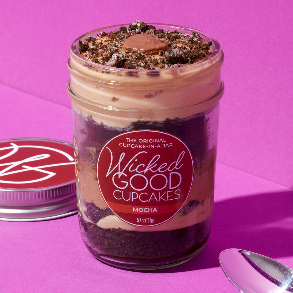 Alternate view of Mocha Cupcake Jar image number null