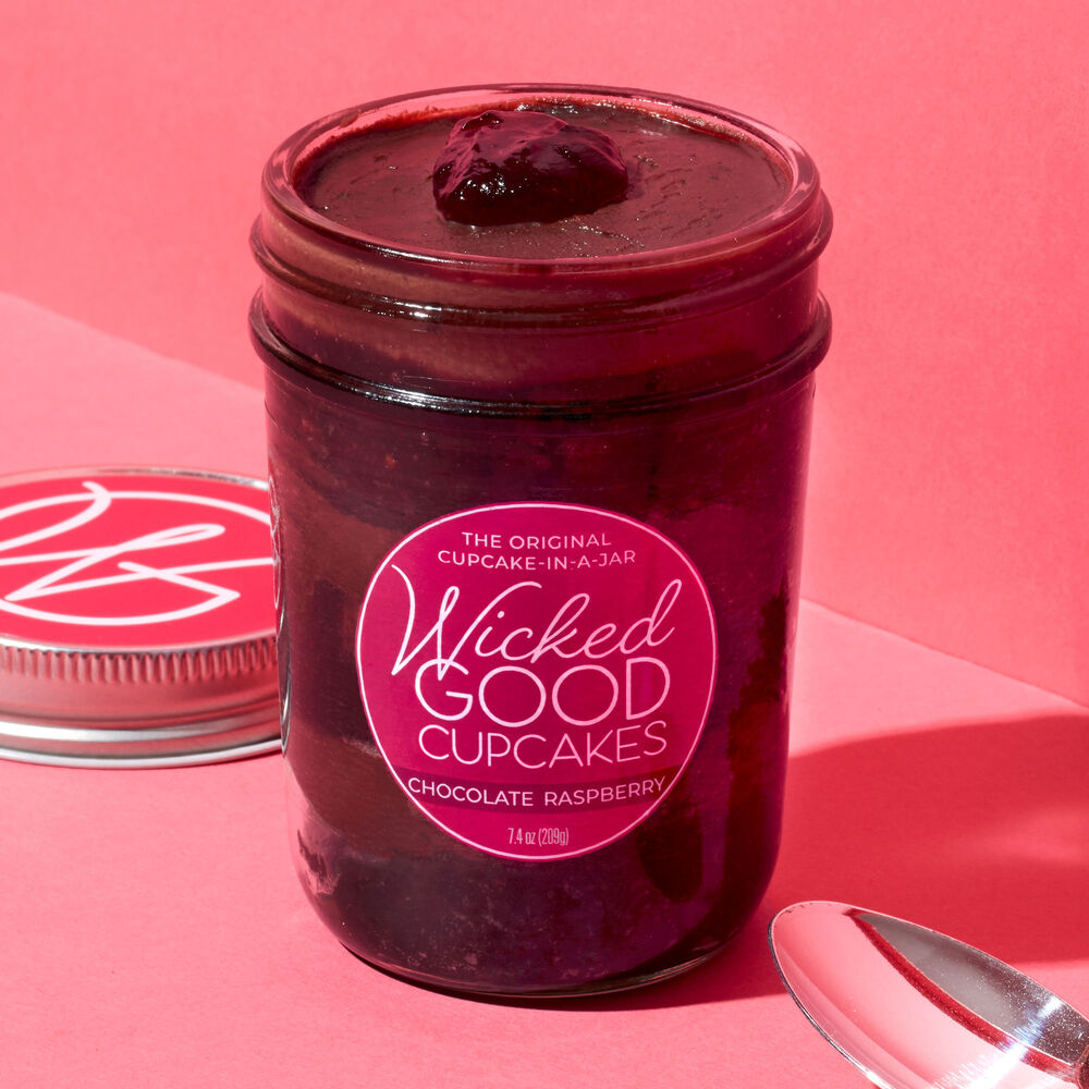 Alternate view of Chocolate Raspberry Cupcake Jar image number null