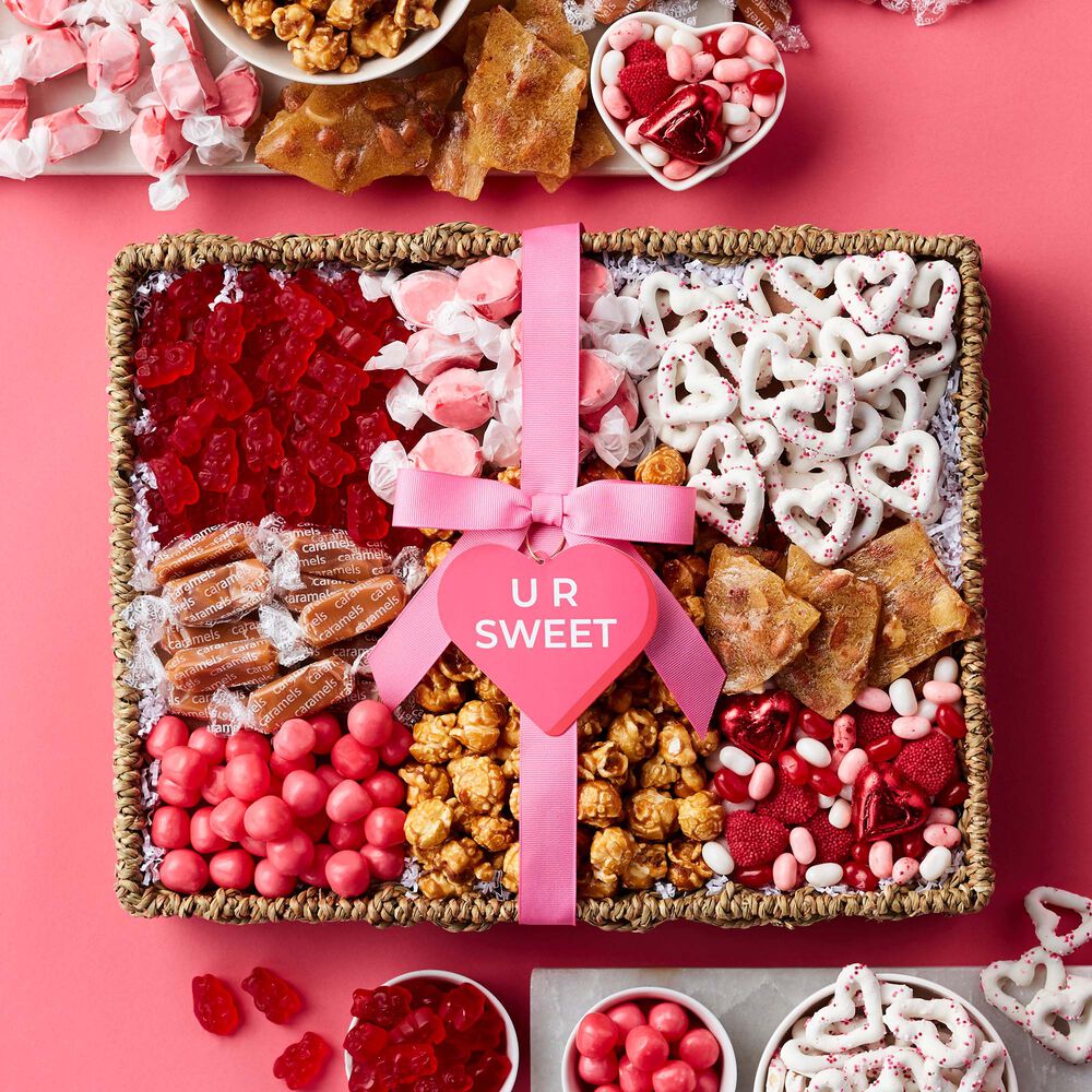 U R Sweet Valentine&#39;s Day Gift Basket