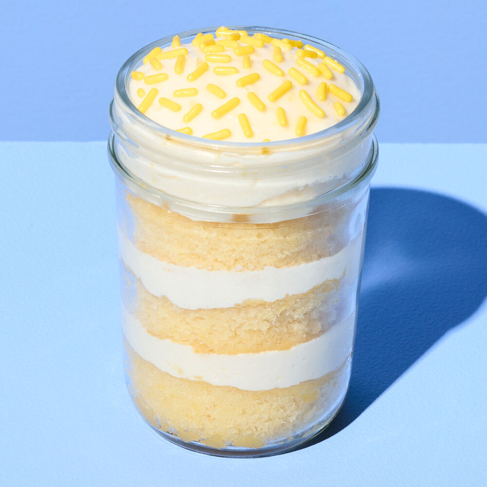 Lemon Cupcake Jar