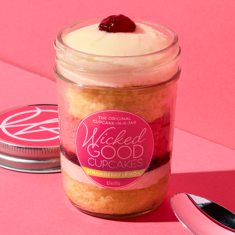 Alternate view of Strawberry Lemon Cupcake Jar image number null