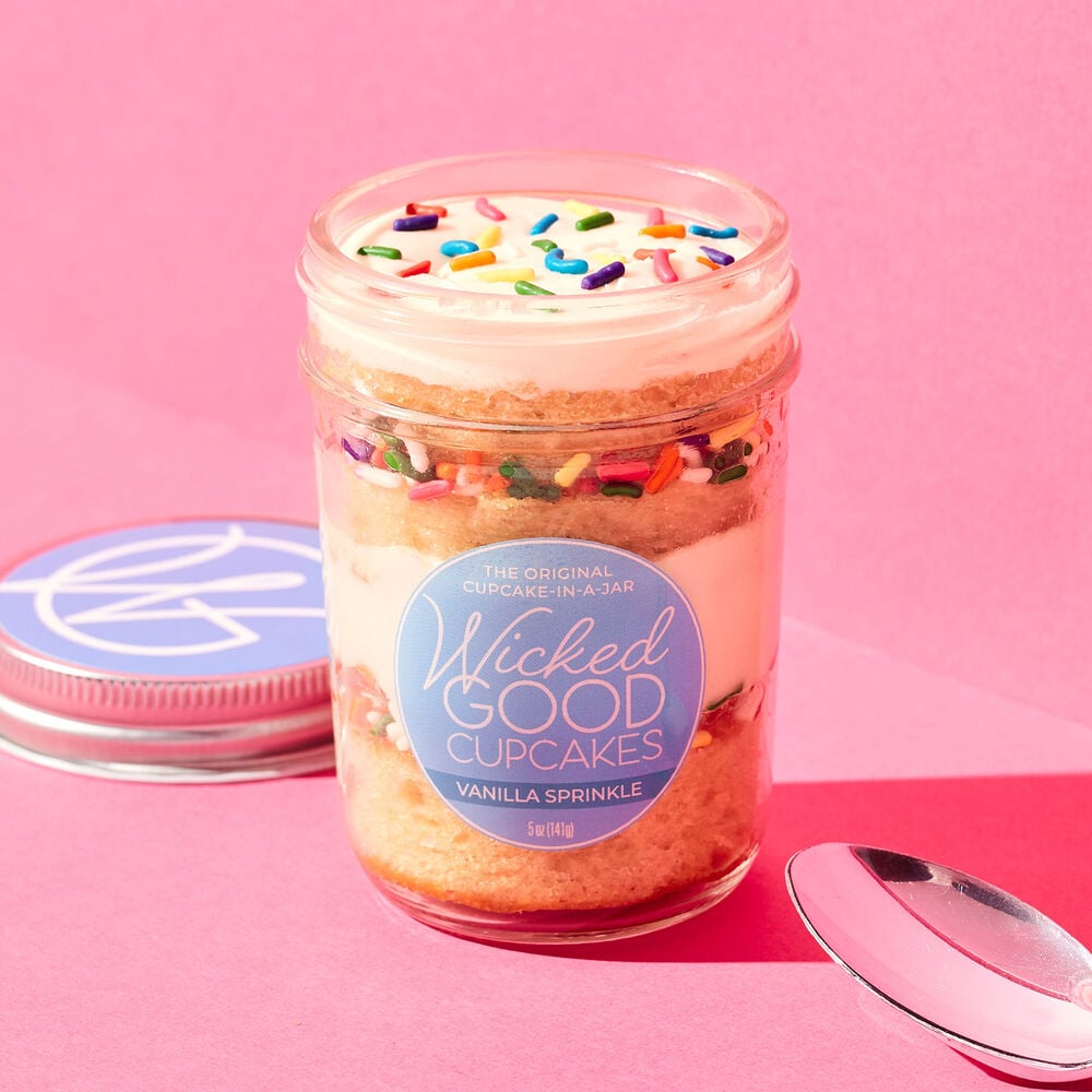 Vanilla Sprinkle Cupcake Jar image number null