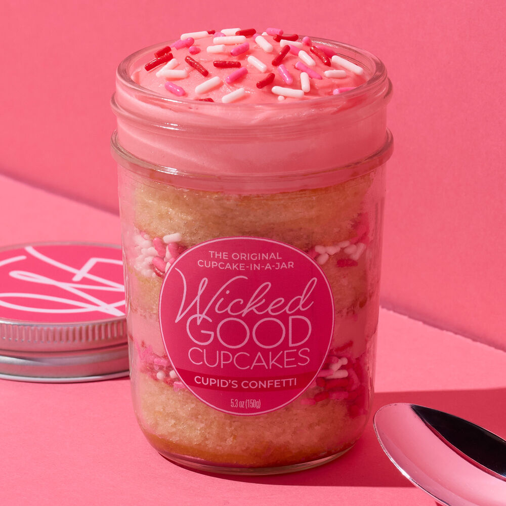 Cupid&#39;s Confetti Cupcake Jar image number null