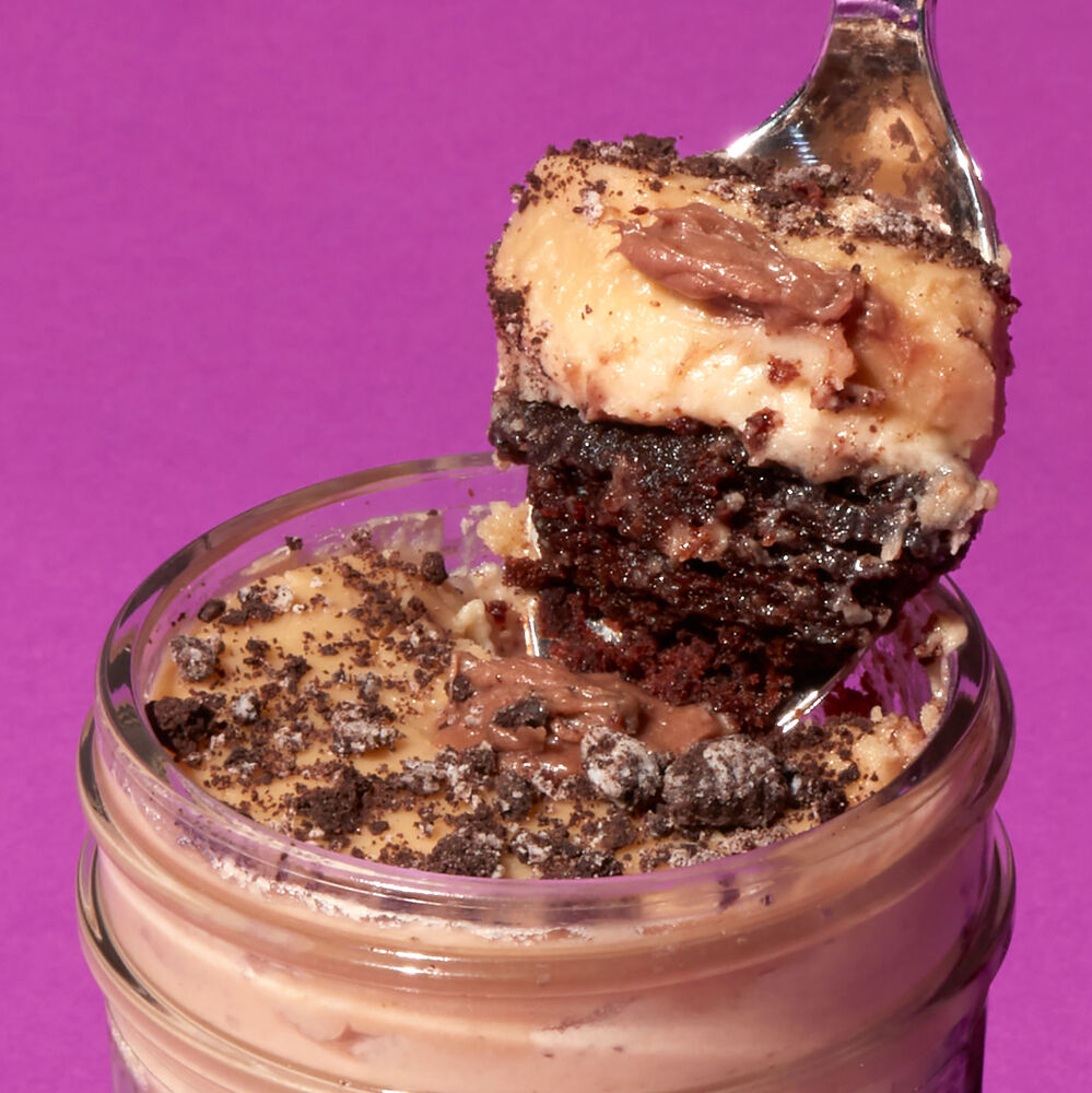 Alternate view of Mocha Cupcake Jar image number null