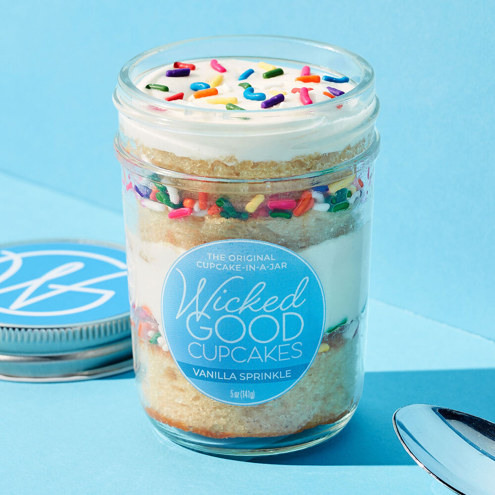 Alternate view of Vanilla Sprinkle Cupcake Jar image number null