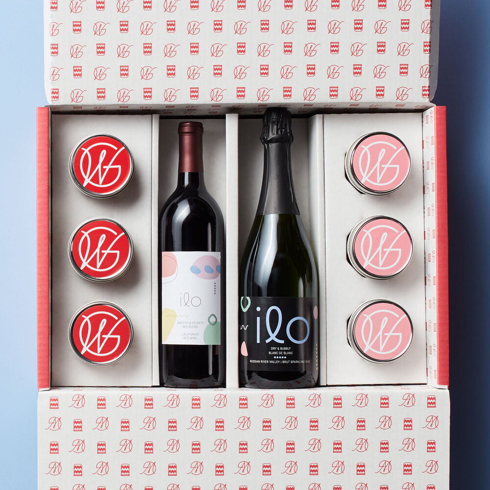 Alternate view of Cupcake 6-pack &amp; Red Blend + Blanc de Blanc image number null