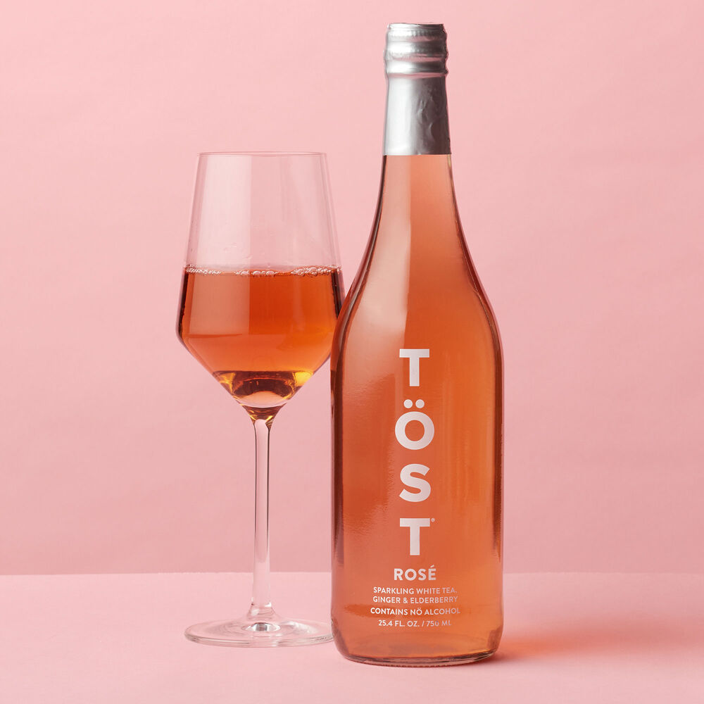 Cupcakes & Tost Non-Alcoholic Rosé Gift Set