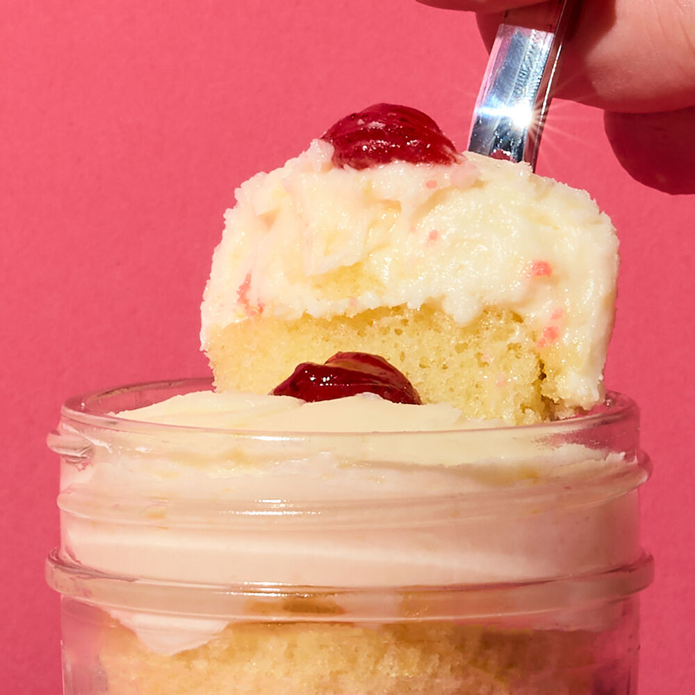 Alternate view of Strawberry Lemon Cupcake Jar image number null