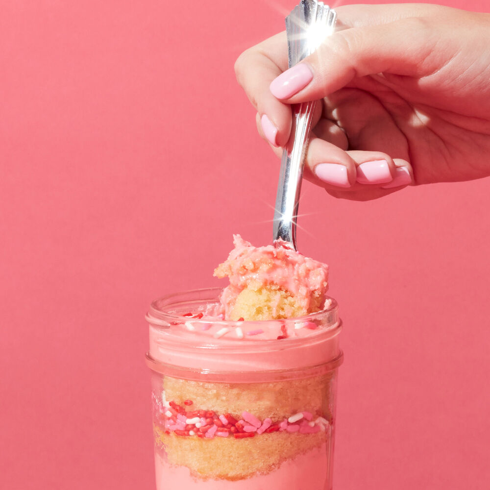 Cupid&#39;s Confetti Cupcake Jar Spoon Lift image number null