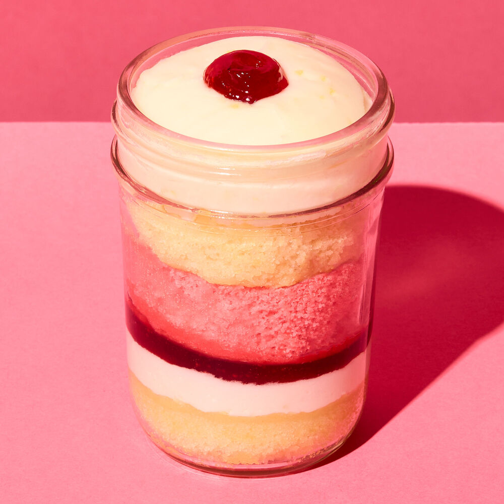 Strawberry Lemon Cupcake Jar