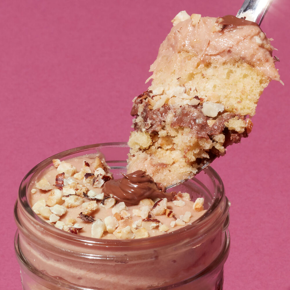 Alternate view of Chocolate Hazelnut Cupcake Jar image number null