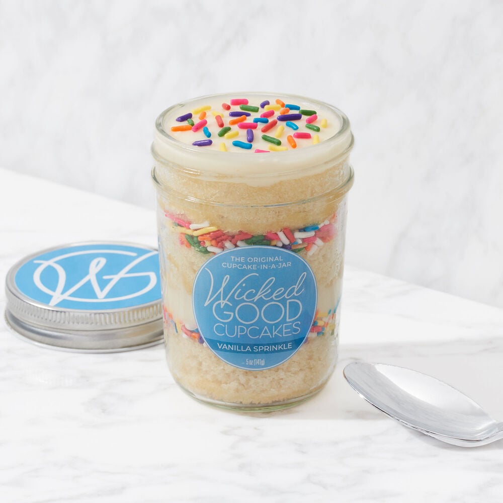 Vanilla Sprinkle Cupcake Jar image number null