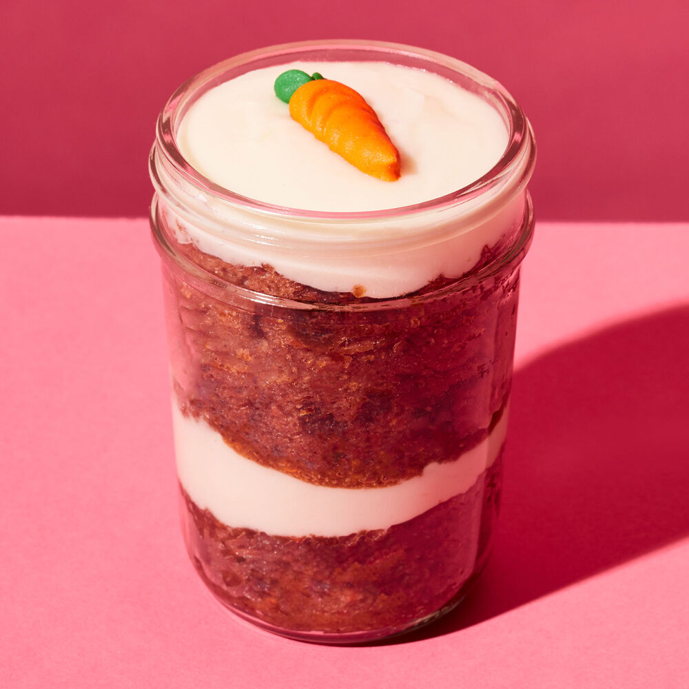 Carrot Cake Cupcake Jar