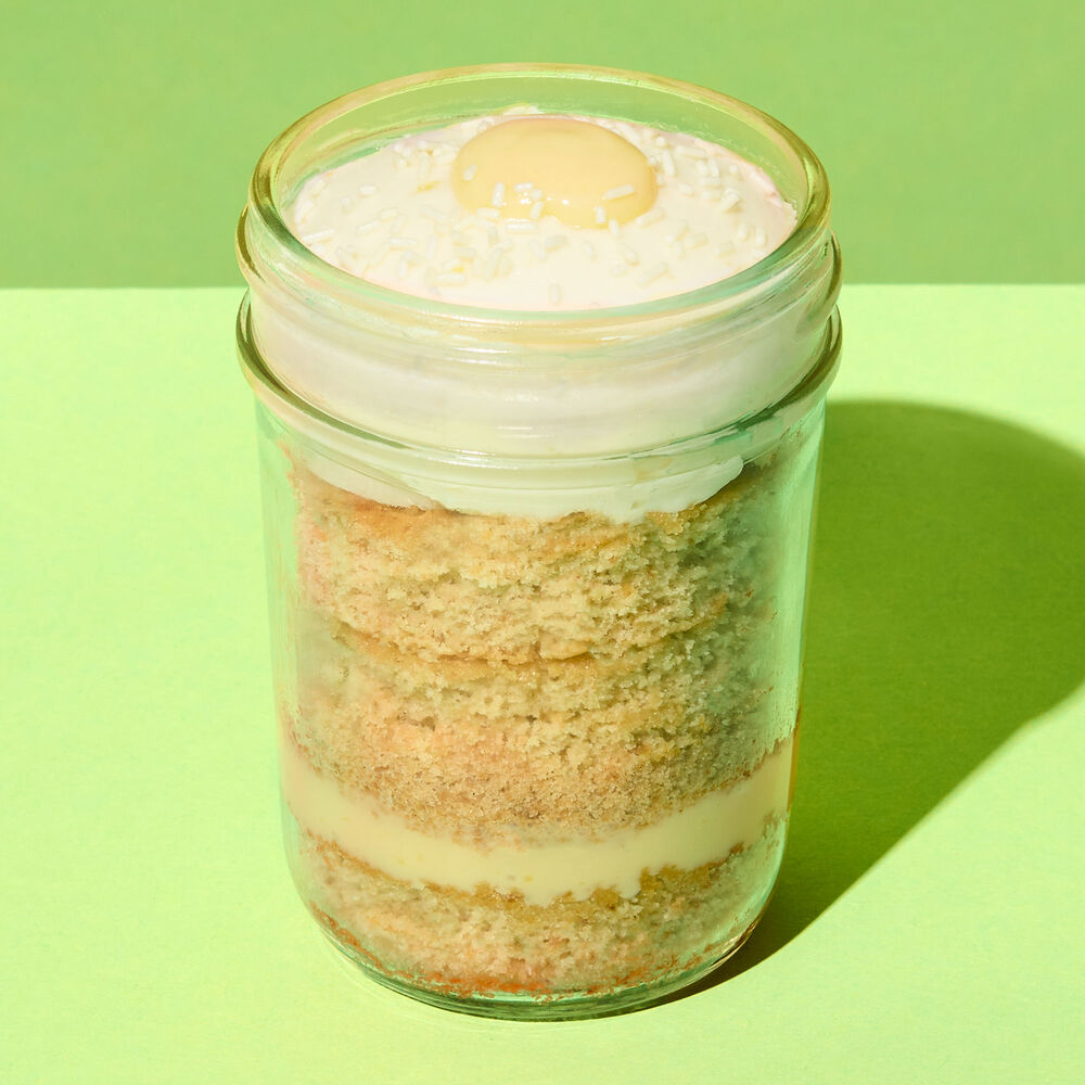 Key Lime Cupcake Jar