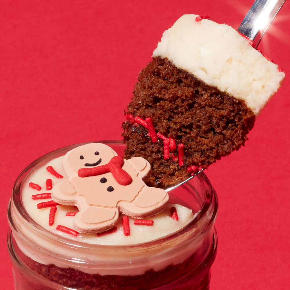 Gingerbread Eggnog Cupcake Jar image number null