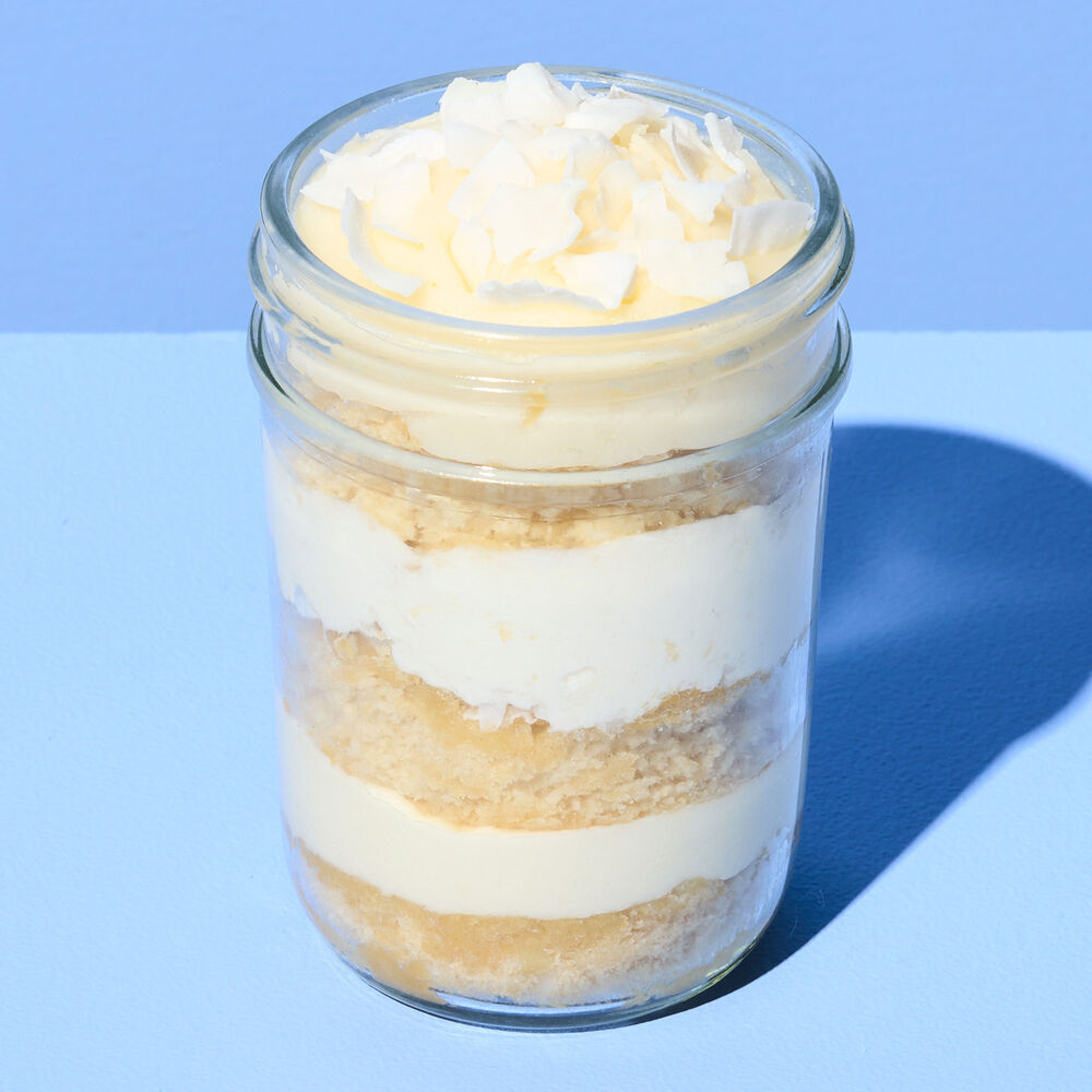 Coconut Cupcake Jar