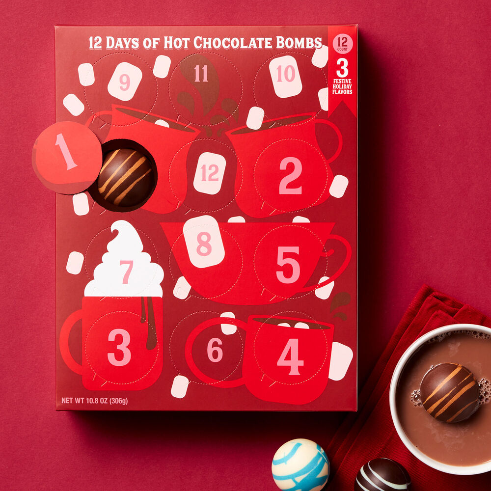 12 Days of Hot Cocoa Bombs Advent Calendar - $24.99  Wicked Good 