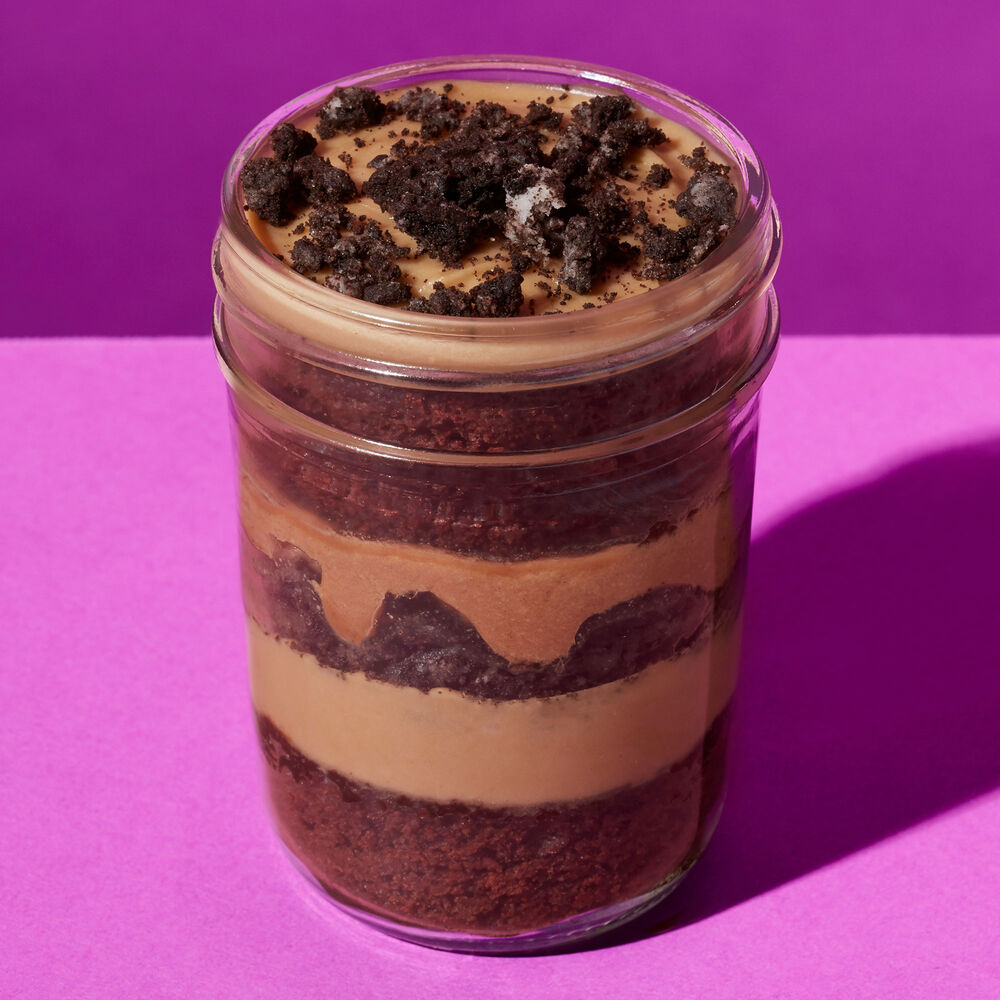 Mocha Cupcake Jar