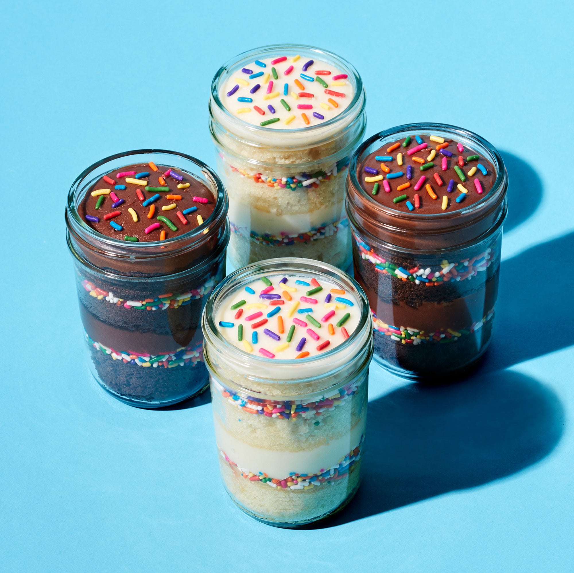 Wicked Good Cupcakes Birthday Cupcake Jar 4-Pack